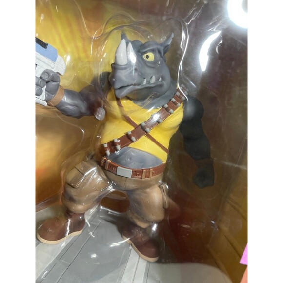 Teenage Ninja Turtles Rocksteady Statue PCS Collectibles Figure 12" - Picture 7 of 9
